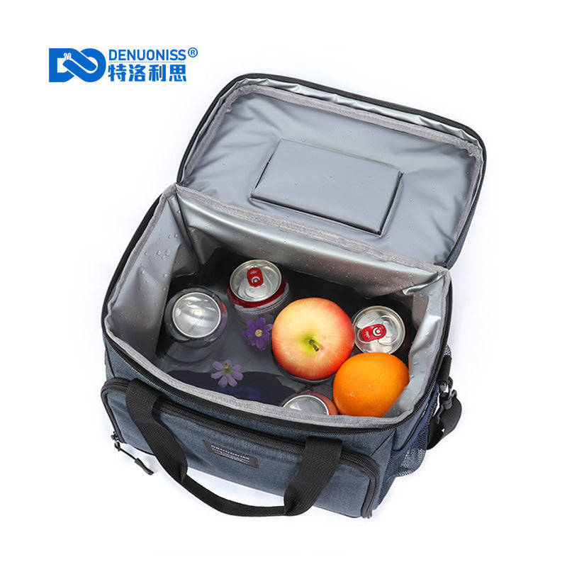 Large Capacity Insulated Bento Bag - Waterproof Picnic Pack