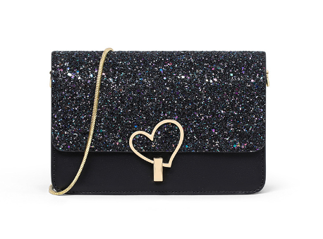 Trendy Women's Small Crossbody Shoulder Bag with Sequins