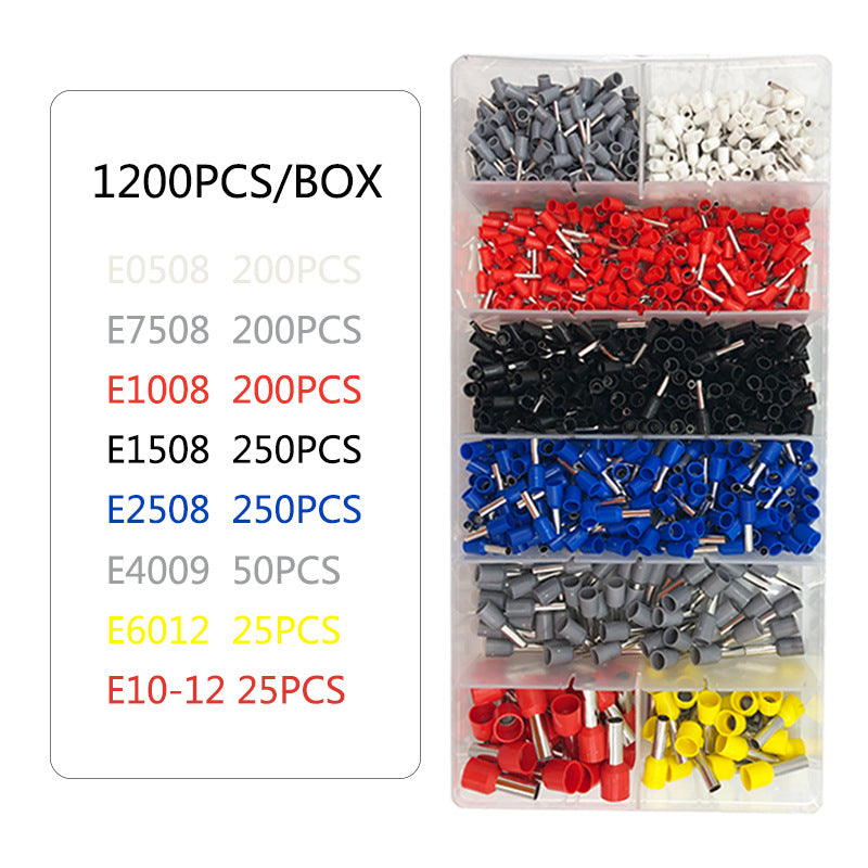 HSC86-4A Professional Crimp Tool Kit with 1200 Pieces