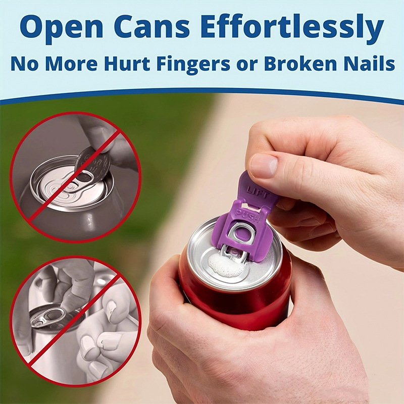 Compact Soda Can and Bottle Opener