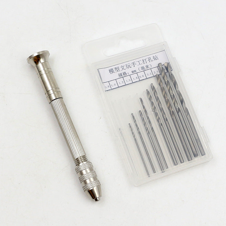 Hand-Twist Drill for Walnut and Crafting Use