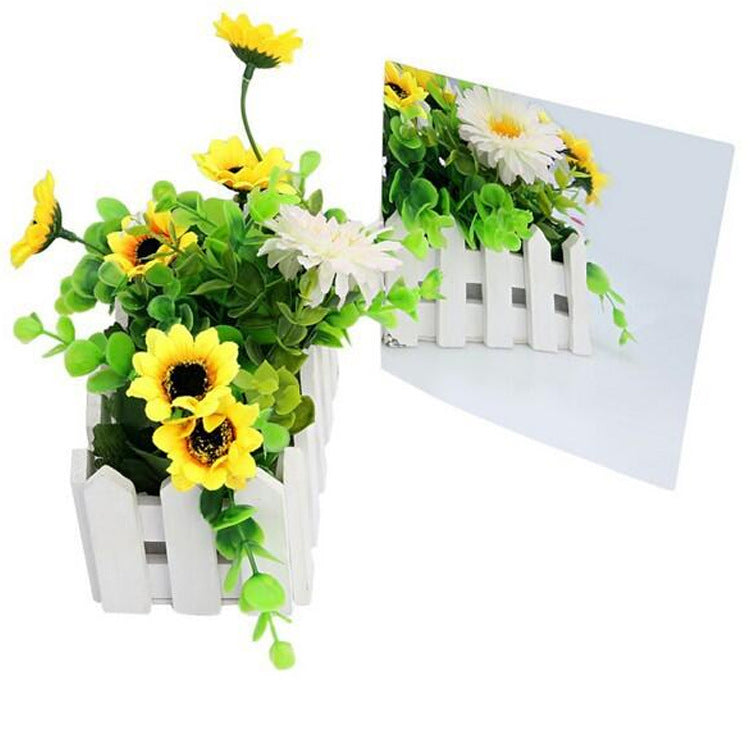 15x15cm Cube Mirror Wall Stickers for Home Decor