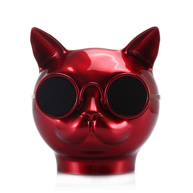 Cat Head Bluetooth Speaker, Portable Wireless Sound
