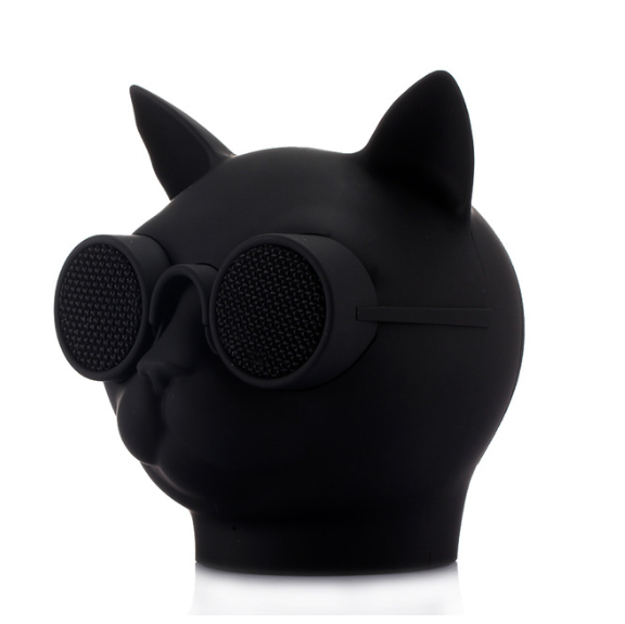 Cat Head Bluetooth Speaker, Portable Wireless Sound