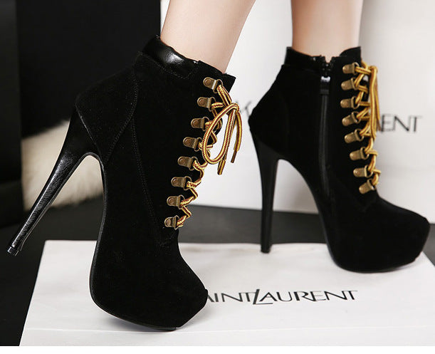 Chic Cross-Strap Stilettos