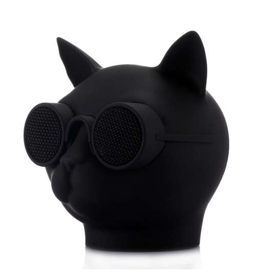 Cat Head Bluetooth Speaker, Portable Wireless Sound