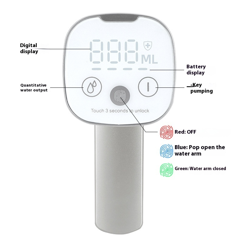LCD Bucket Table with Pump