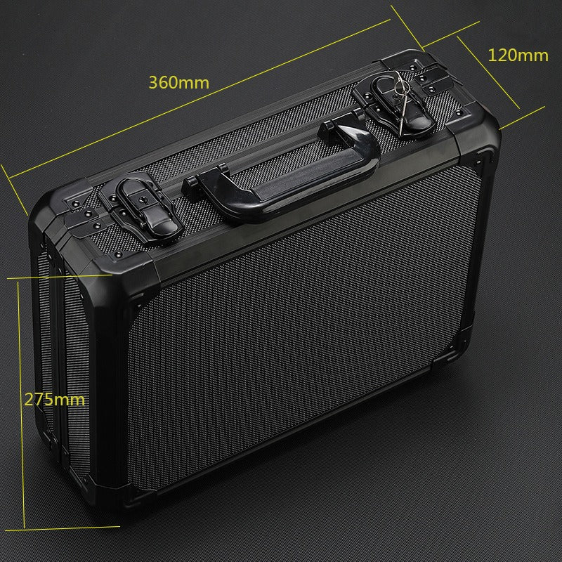 Aluminum Alloy Transparent Watch Display Storage Box