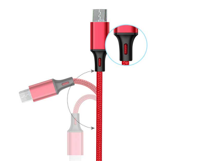 Portable 3-in-1 Charging Data Cable Keychain