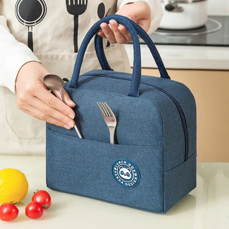 Insulated Lunch Bag for Students and Outdoor Use