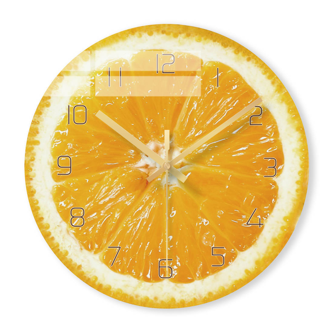12-Inch Fruit Wall Clock - Stylish and Silent Design