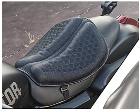 Honeycomb Gel Motorcycle Seat Pad