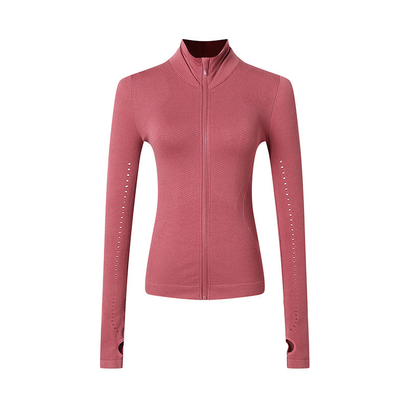 Ladies' Athletic Zip Jacket for Yoga and Running