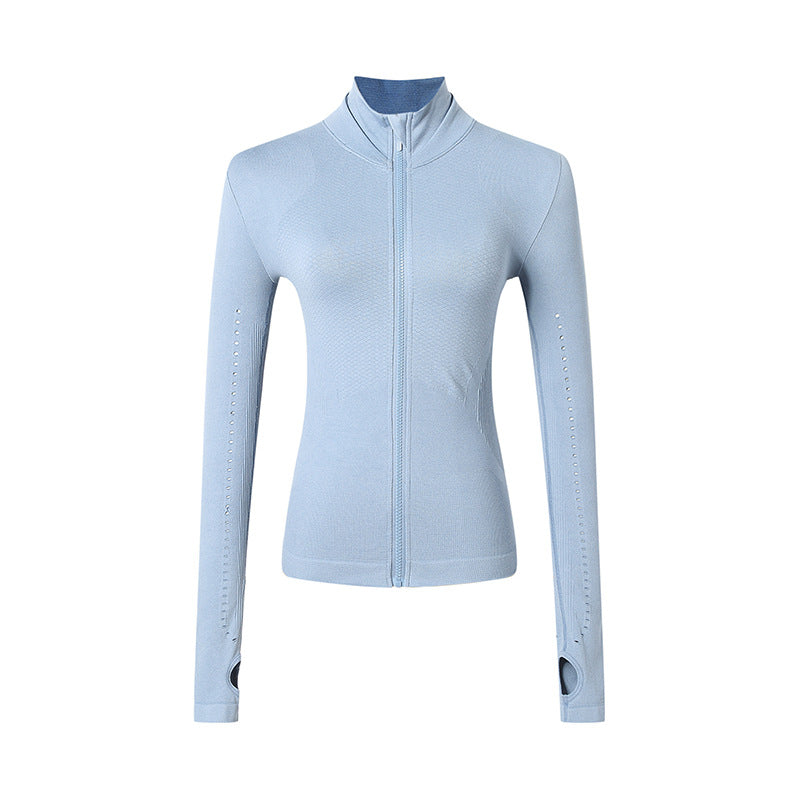 Ladies' Athletic Zip Jacket for Yoga and Running