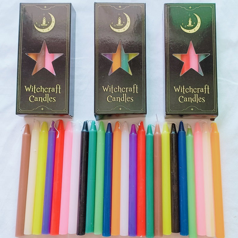 Halloween Witchcraft Candle Kit Gift Set
