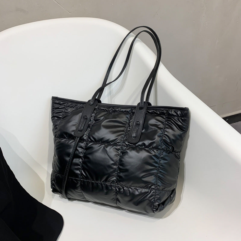 2022 Women's Retro Casual Warm Down Shoulder Bag