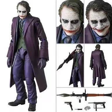 MAFEX 051 Heath Ledger Joker Action Figure Model